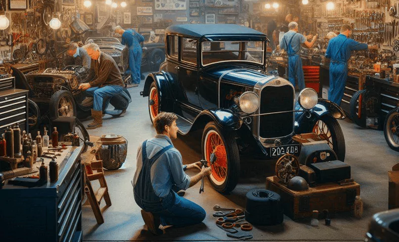 Celebrating Automotive Icons: Classic Car Restoration Show Filled with Power and Charm Celebrating Automotive Icons: Classic Car Restoration Show Filled with Power and Charm