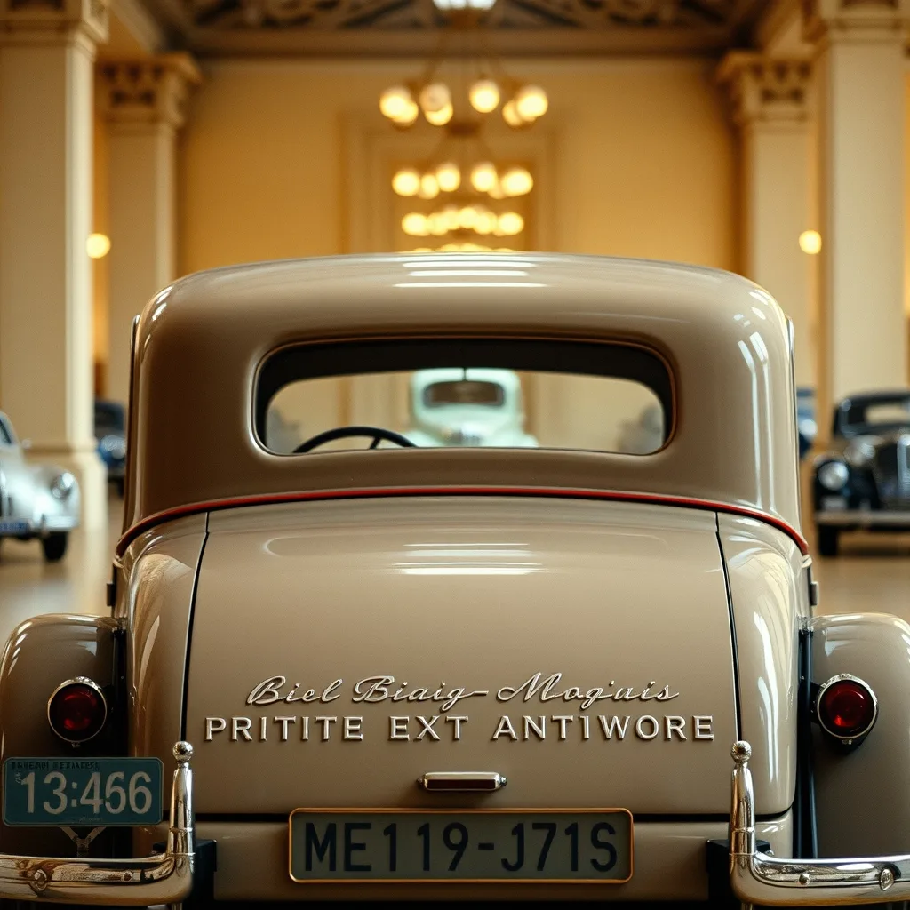 antique car restoration museum