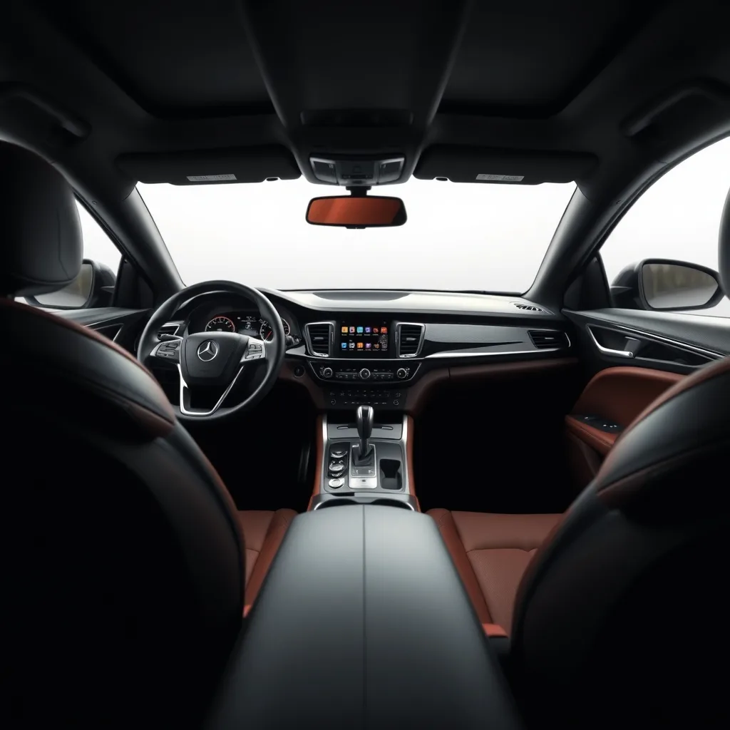 Genesis GV80 interior dashboard