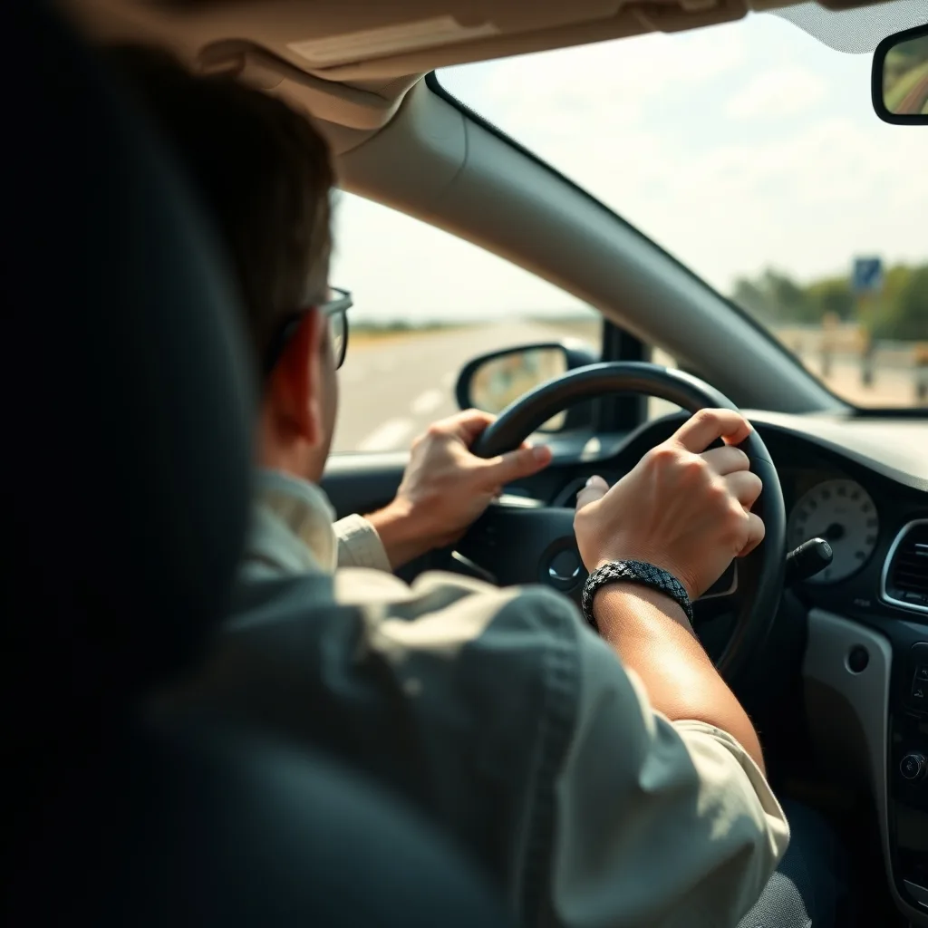 Stay safe on the road with both hands on the wheel