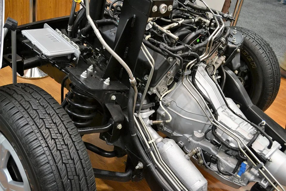 Turbo and drivetrain mechanical detail
