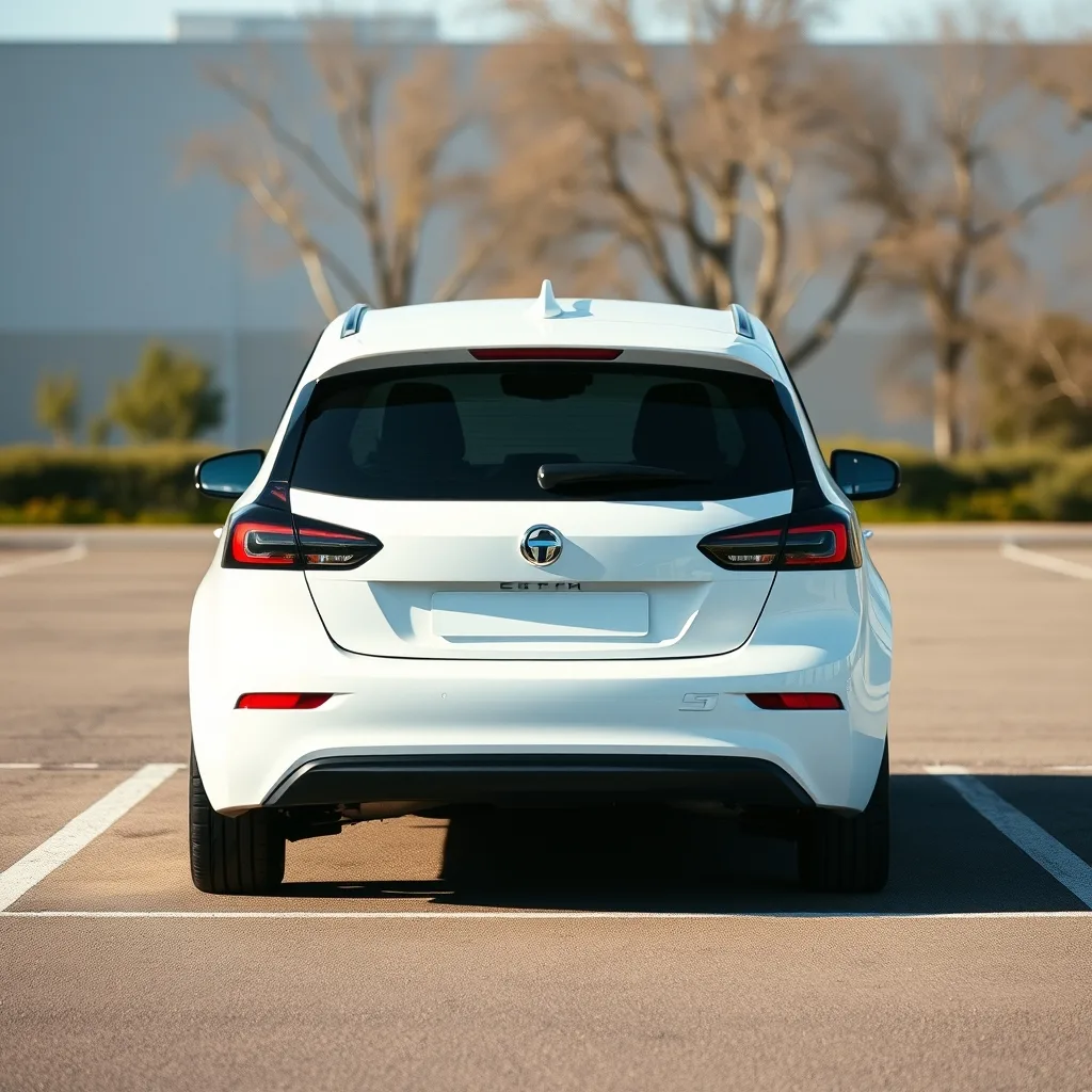 used electric cars lot